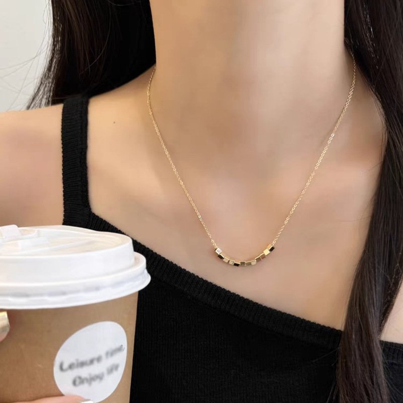 Pandora Silver Luminance Necklace with ancient Chinese balance-inspired metal harmony.