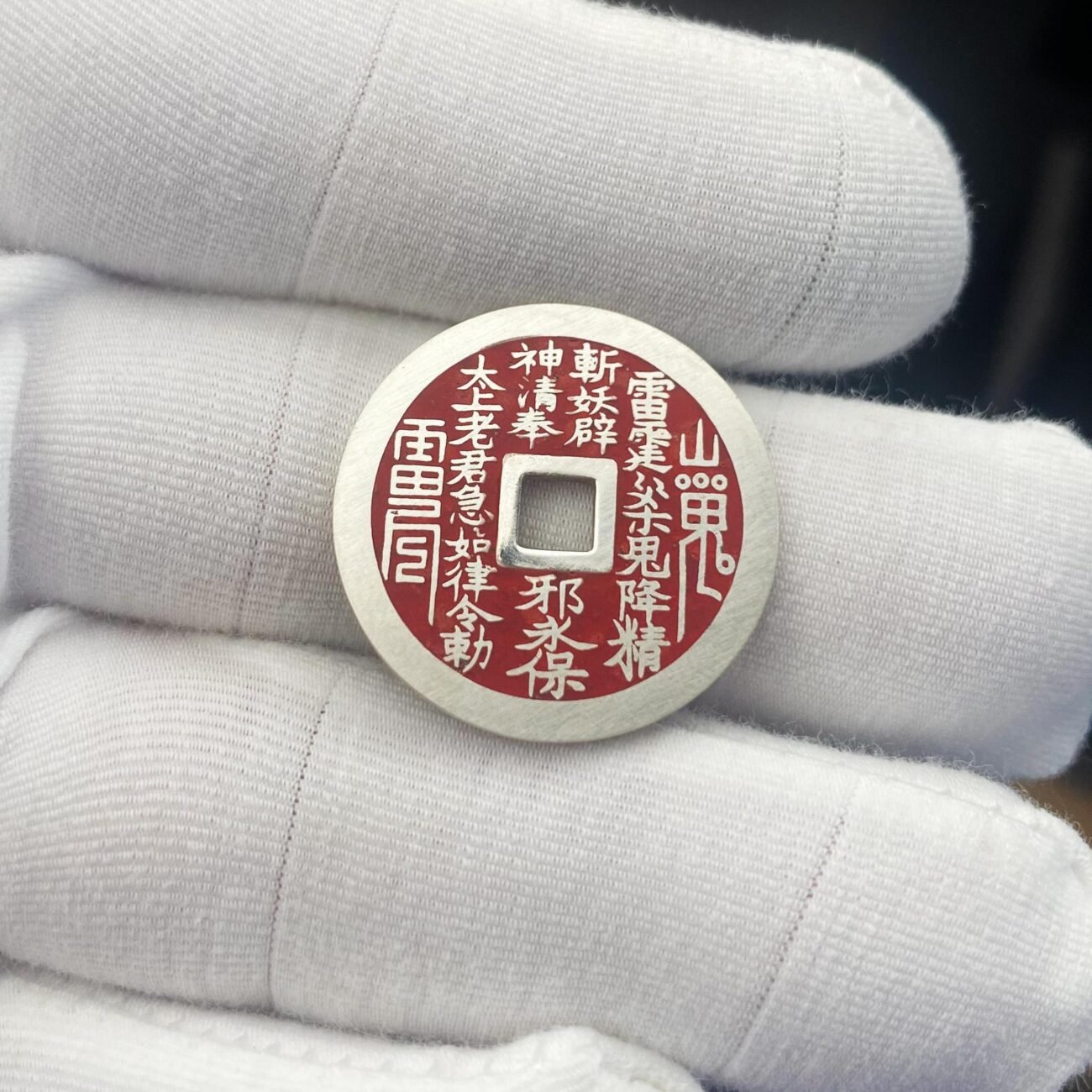 silver scarab talisman (86)