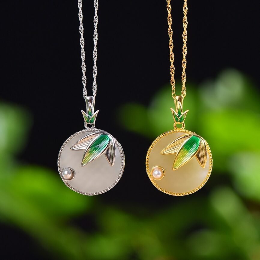 Golden lotus pendant with intricate metalwork, radiating serene grace.