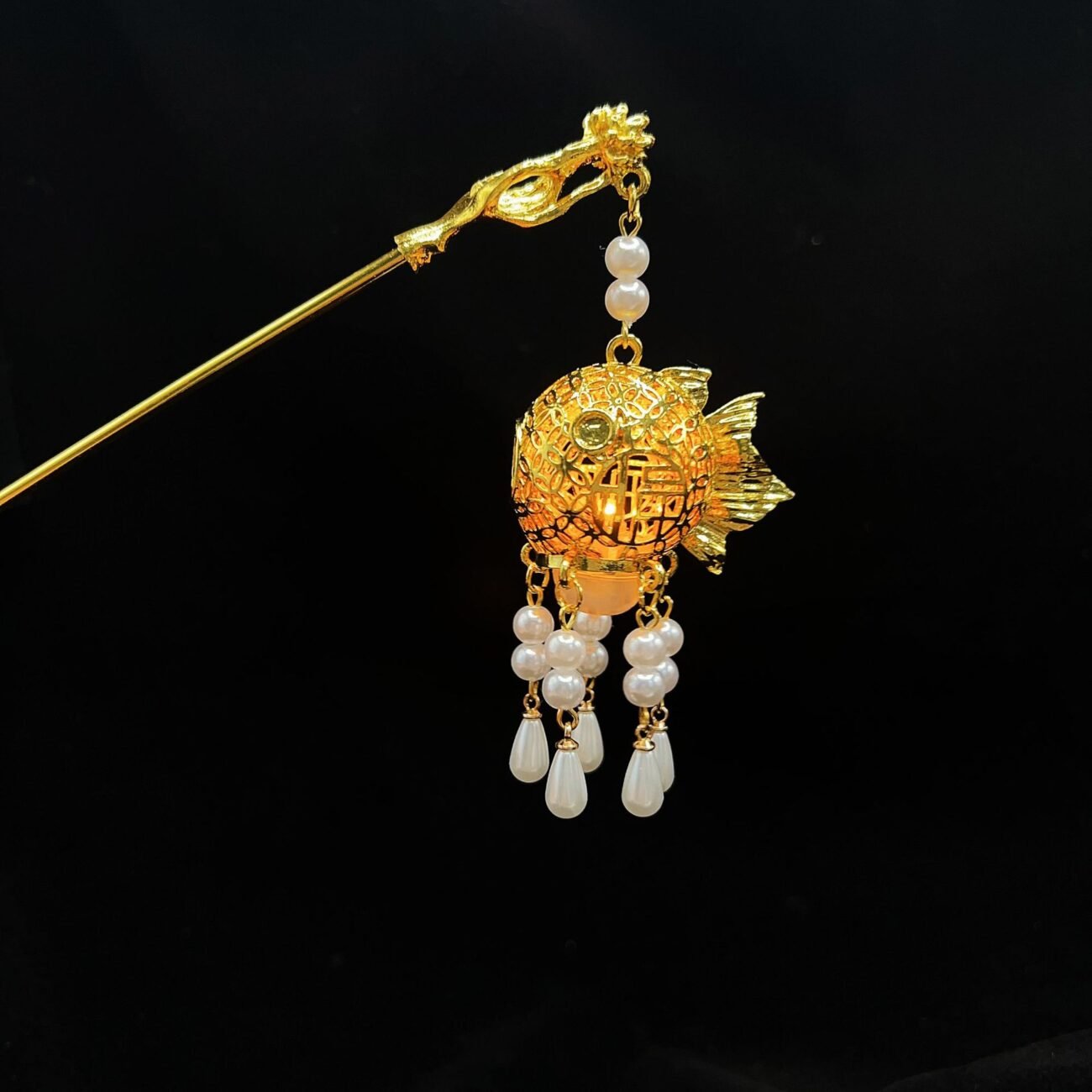 Ethereal Lumen Hairpin, Channel celestial harmony and inner equilibrium. - Image 147