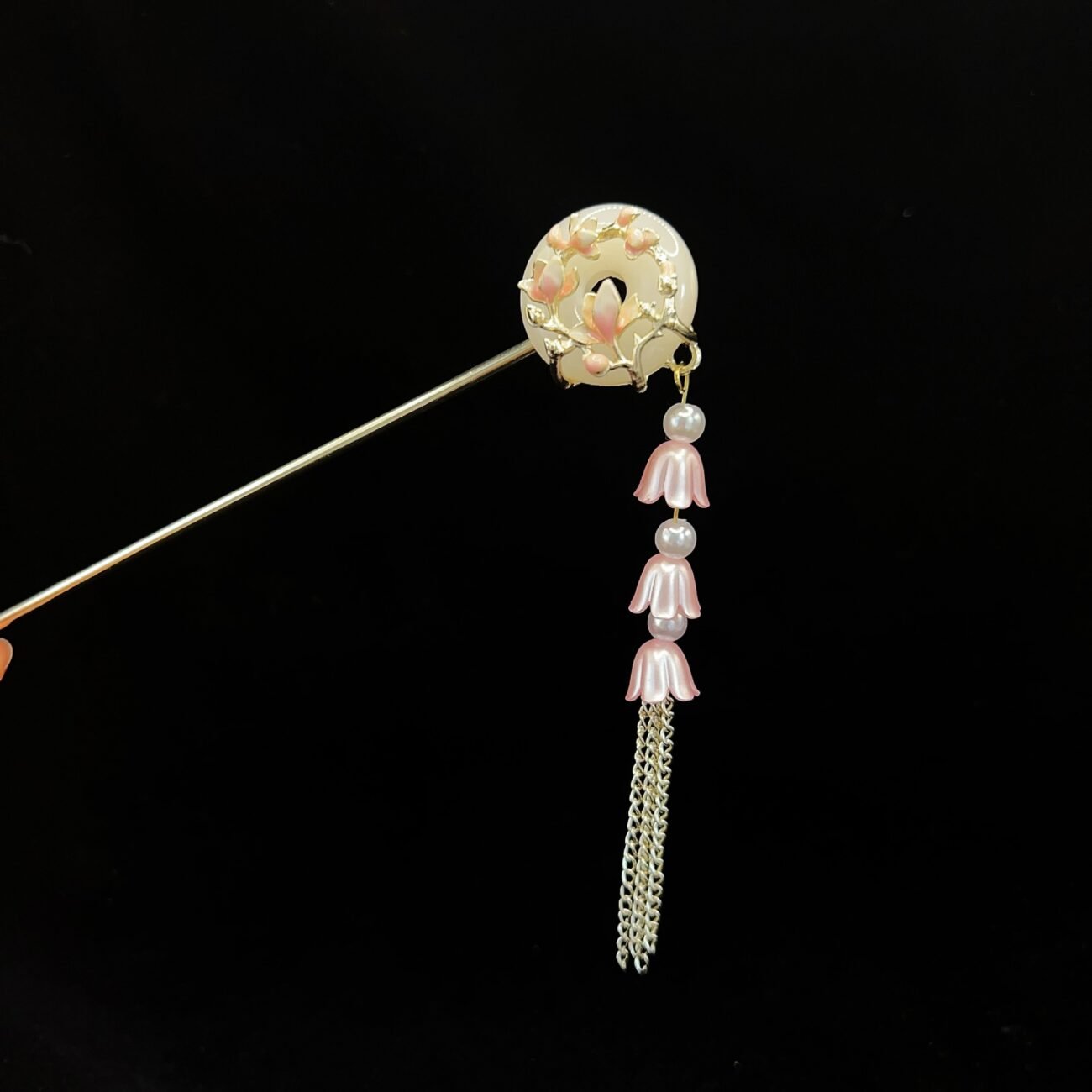 Ethereal Veil Moonpin, Safeguards serenity with celestial balance. - Image 8