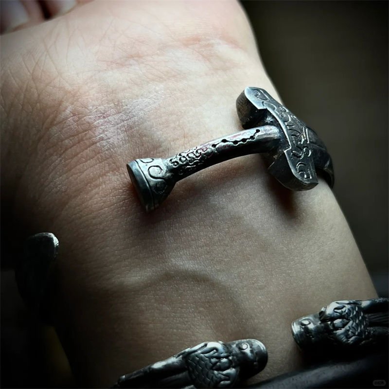 Blue Celestial Sword Essence talisman pendant inspired by ancient Chinese wisdom.